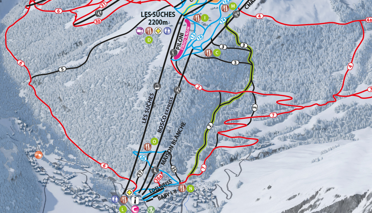 Skirama La Thuile - Les Suches